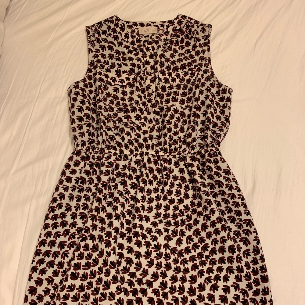 Ann Taylor Loft sleeveless dress